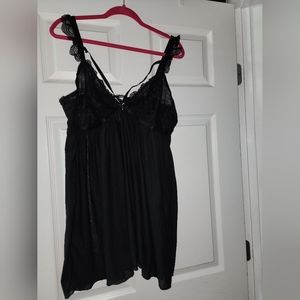 Torrid Black Lace Babydoll
